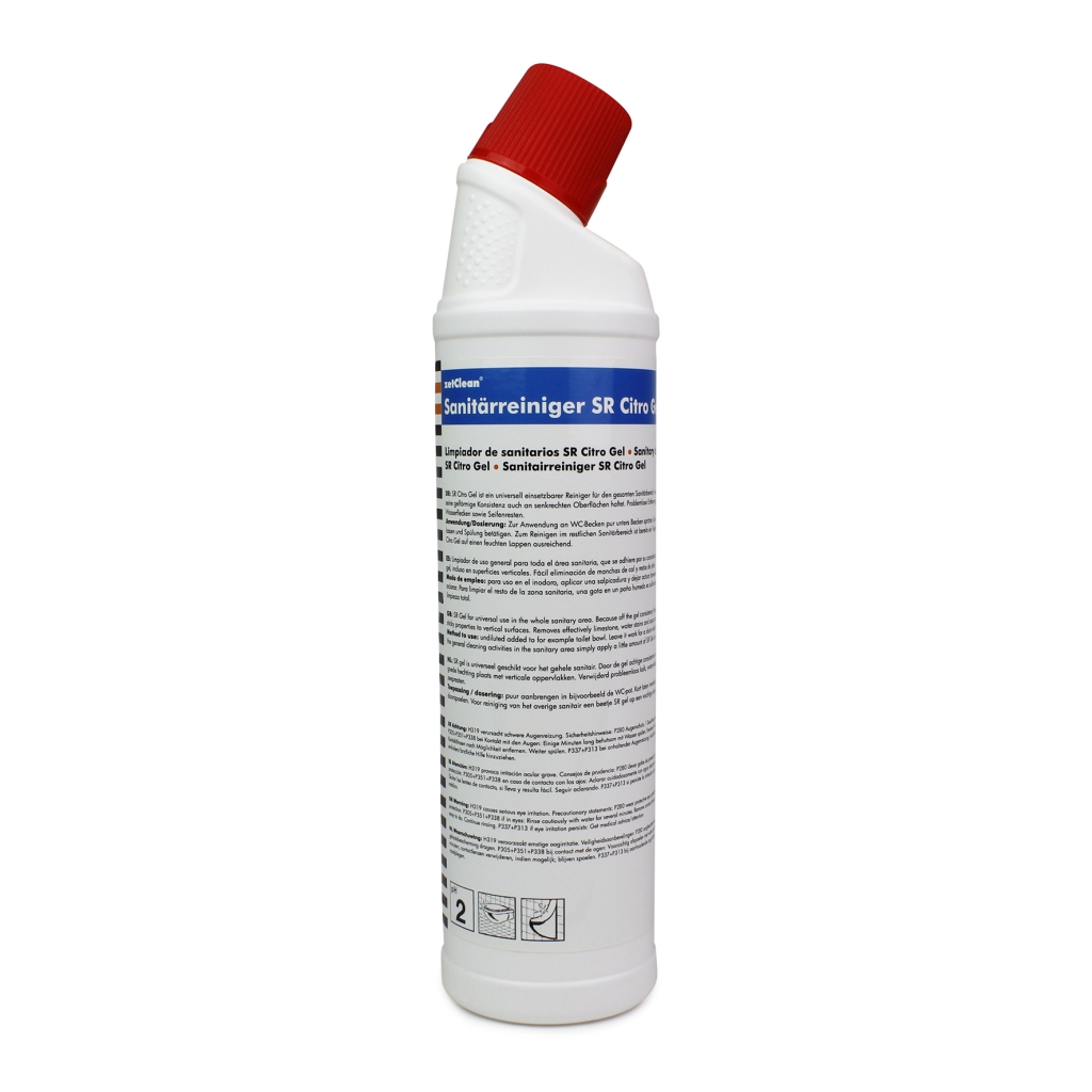 Bild von Sanitärreiniger SR citro Gel 750 ml Schräghalsflaschen (VPE=1 Stück)
